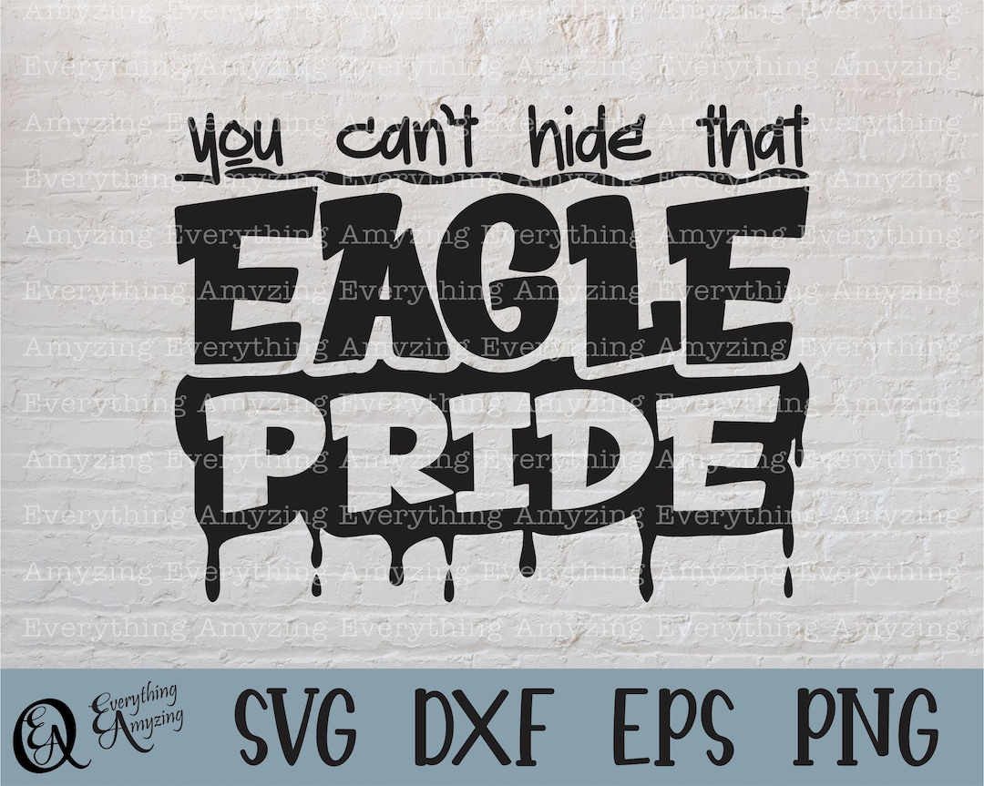 Eagle Pride Svg, Eagles Mascot Svg, Eagles School Spirit Svg, Eagles