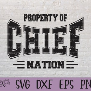 Chief Nation svg, Chiefs Mascot svg, Chiefs School Spirit svg, Chiefs Cheerleading svg, Chiefs svg, Cricut, Silhouette, svg, png, eps, dxf