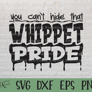 Whippet Pride svg, Whippets Mascot svg, Whippets School Spirit svg, Whippets Cheerleading, Team Gear, Cricut, Silhouette, svg, png, eps, dxf