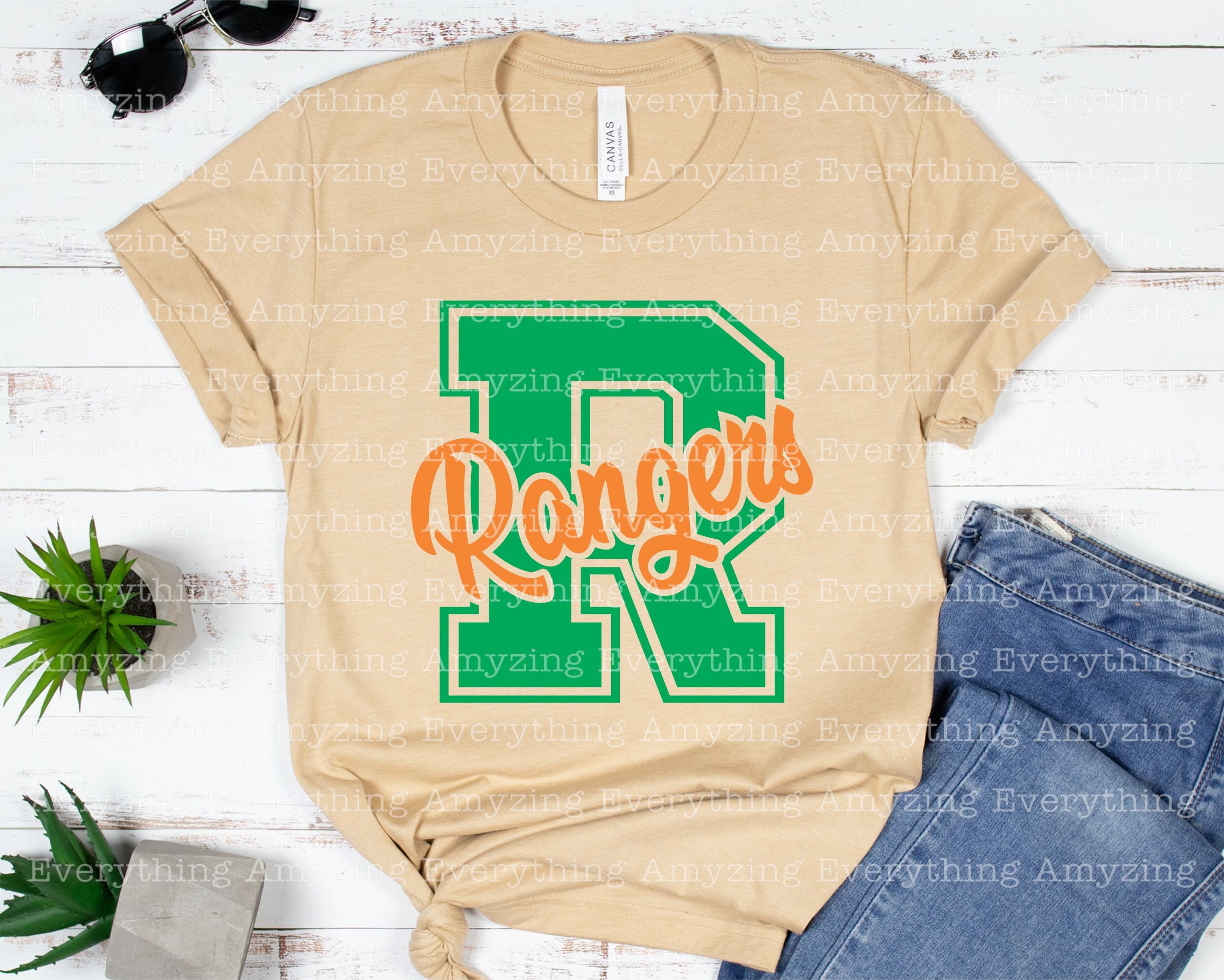 Rangers Mascot Bundle Svg, Rangers School Spirit Svg, Rangers ...