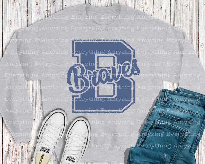Braves Svg, Braves Mascot Svg, Braves School Spirit Svg, Braves ...