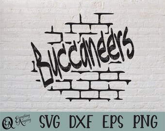 Buccaneers Graffiti svg, Buccaneers Mascot svg, Buccaneer School Spirit, High School, Team Gear svg, Cricut, Silhouette, svg, png, eps, dxf