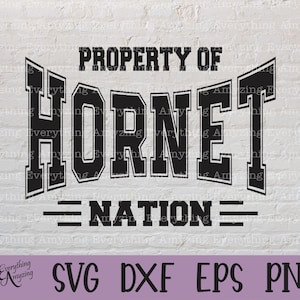 Hornet Nation svg, Hornissen Maskottchen svg, Hornissen Schule Geist svg, Hornissen Cheerleading, Hornissen Zahnrad, Cricut, Silhouette, svg, png, eps, dxf