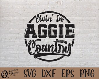 Aggie Country svg, Aggies Mascot svg, Aggie School Spirit svg, Aggies Cheerleading, Aggies Team Gear, Cricut, Silhouette, svg, png, eps, dxf