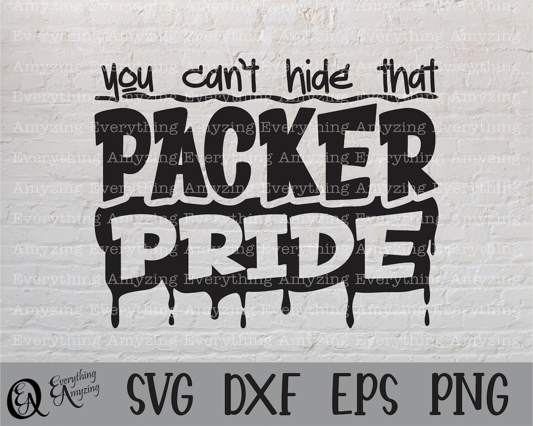 Packer Pride Svg, Packers Mascot Svg, Packers School Spirit Svg ...
