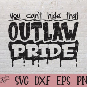 Outlaw Pride svg, Outlaws Mascot svg, Outlaws School Spirit svg, Outlaw Cheerleading, Outlaws Gear, Cricut, Silhouette, svg, png, eps, dxf
