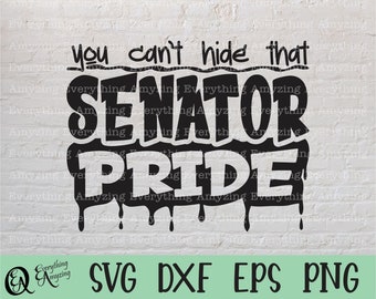 Senator Pride svg, Senators Mascot svg, Senators School Spirit, Senators Cheerleading svg, Senators, Cricut, Silhouette, svg, png, eps, dxf
