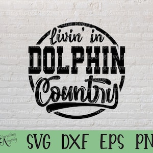 Delphin Land svg, Delphin Maskottchen svg, Delphin Schule Geist svg, Delphin jubeln, Team Zahnrad svg, Cricut, Silhouette, svg, png, eps, dxf