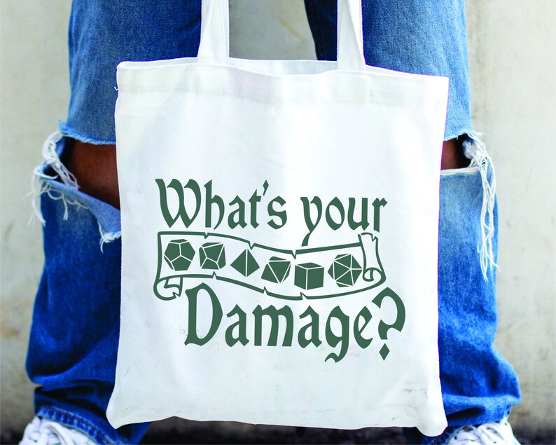 What's Your Damage Svg Dnd Svg Dungeon Master Dice Svg Etsy