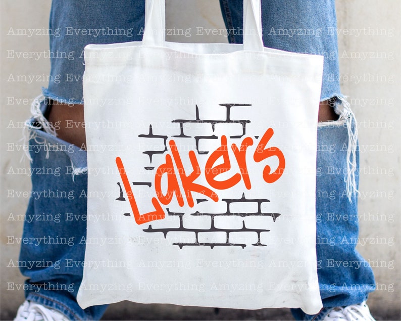 Lhakes Lettering Design Lakers Graffiti Svg, Lakers Mascot Svg, Lakers School Spirit Svg, High ...