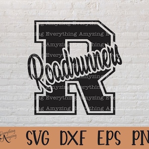 Roadrunners svg, Roadrunners Mascot svg, Roadrunners School Spirit svg, Roadrunners Cheerleading svg, Cricut, Silhouette, svg, png, eps, dxf