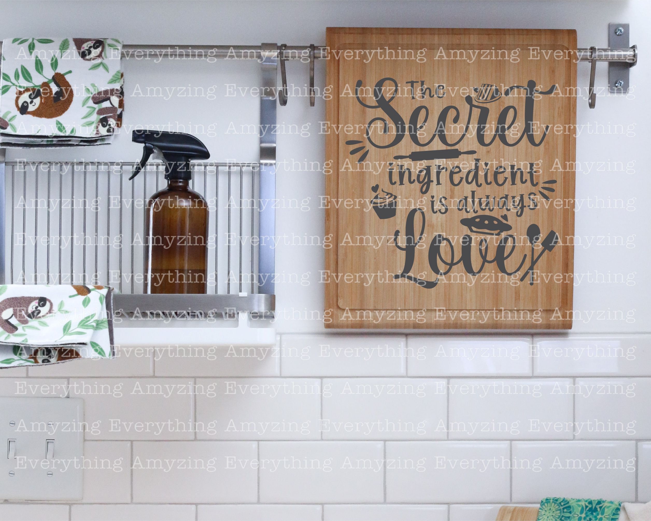 The Secret Ingredient is Always Love Design Svg, Cricut Svg, Silhouette ...