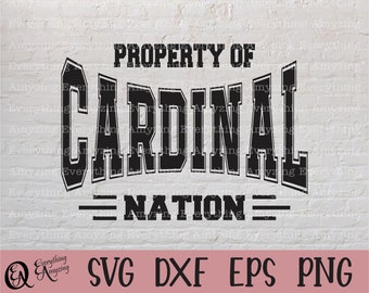 Cardinal Nation svg, Cardinals School Spirit svg, Cardinals Maskot svg, Cardinal Cheerleading svg, Cricut, Silhuett, svg, png, eps, dxf