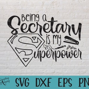 Secretario svg, Asistente de oficina svg, Secretario de escuela svg, Recepcionista, Asistente administrativo, Cricut, Silueta, svg, png, eps, dxf