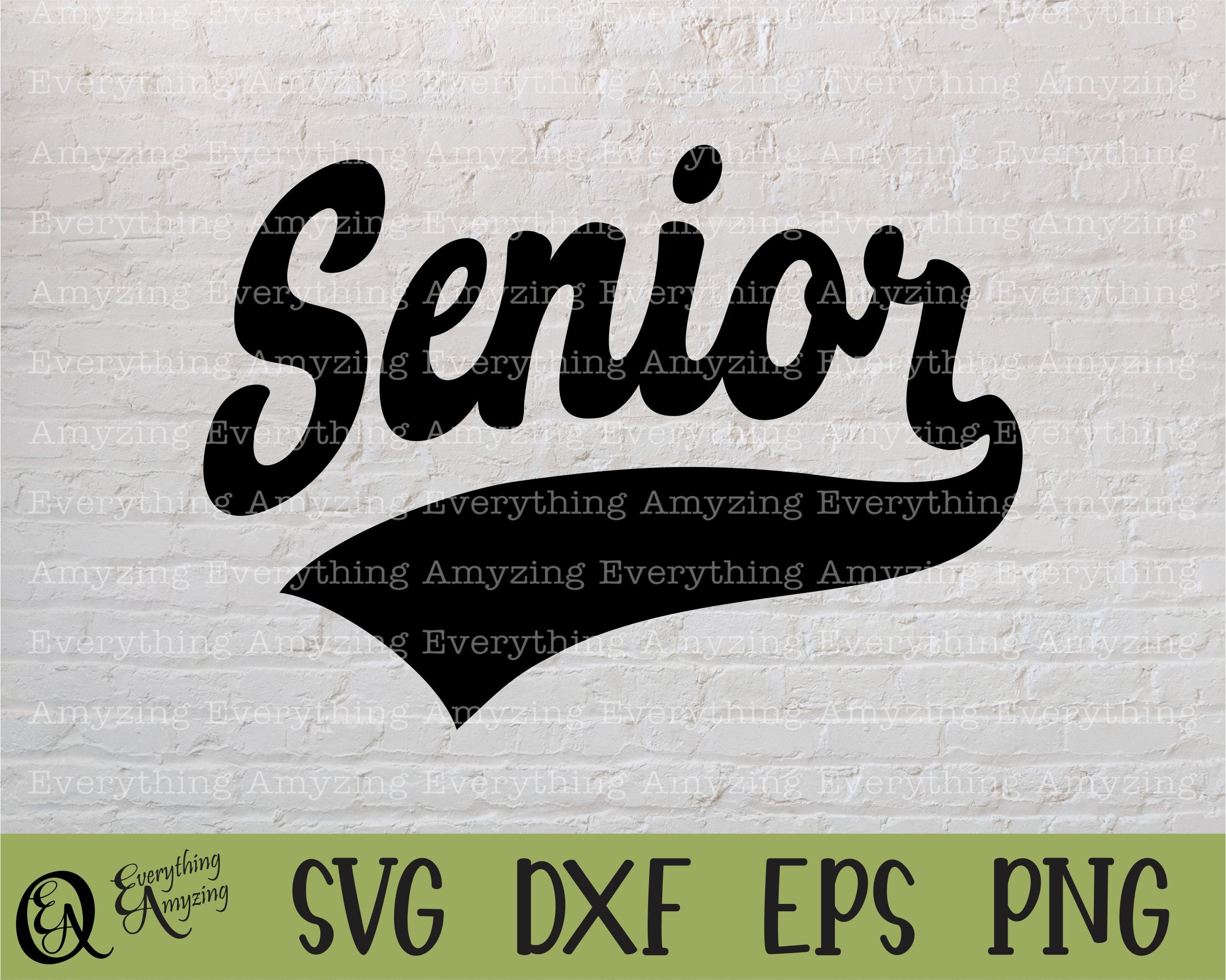 Senior Swoosh svg, Senior Class svg, High School svg, Back to School svg, School Spirit, School svg, Cricut, Silhouette, svg, png, eps, dxf
