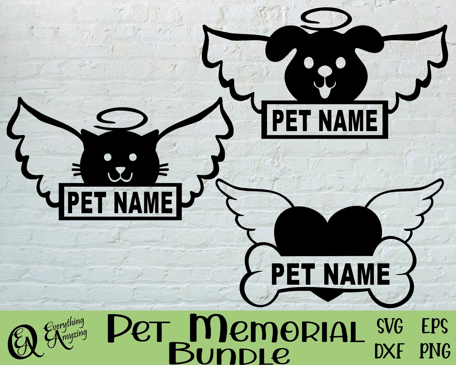 Pet Memorial SVG Dog Memorial SVG Cat Memorial Svg Pet Loss Etsy