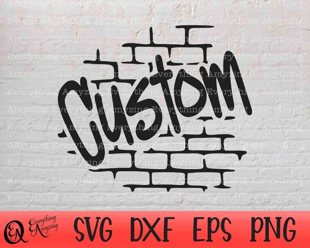 Custom Mascot Graffiti Svg, Custom Team Name Svg, Custom School Spirit ...