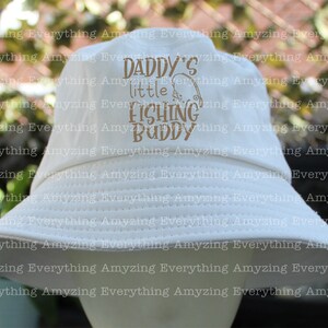Daddy's little Fishing Buddy svg, Baby svg, Toddler svg, Fishing svg, New Dad svg, Father svg, Dad, Cricut, Silhouette, svg, png, eps, dxf image 4