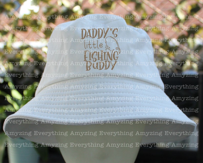 Daddy's little Fishing Buddy svg, Baby svg, Toddler svg, Fishing svg, New Dad svg, Father svg, Dad, Cricut, Silhouette, svg, png, eps, dxf image 4