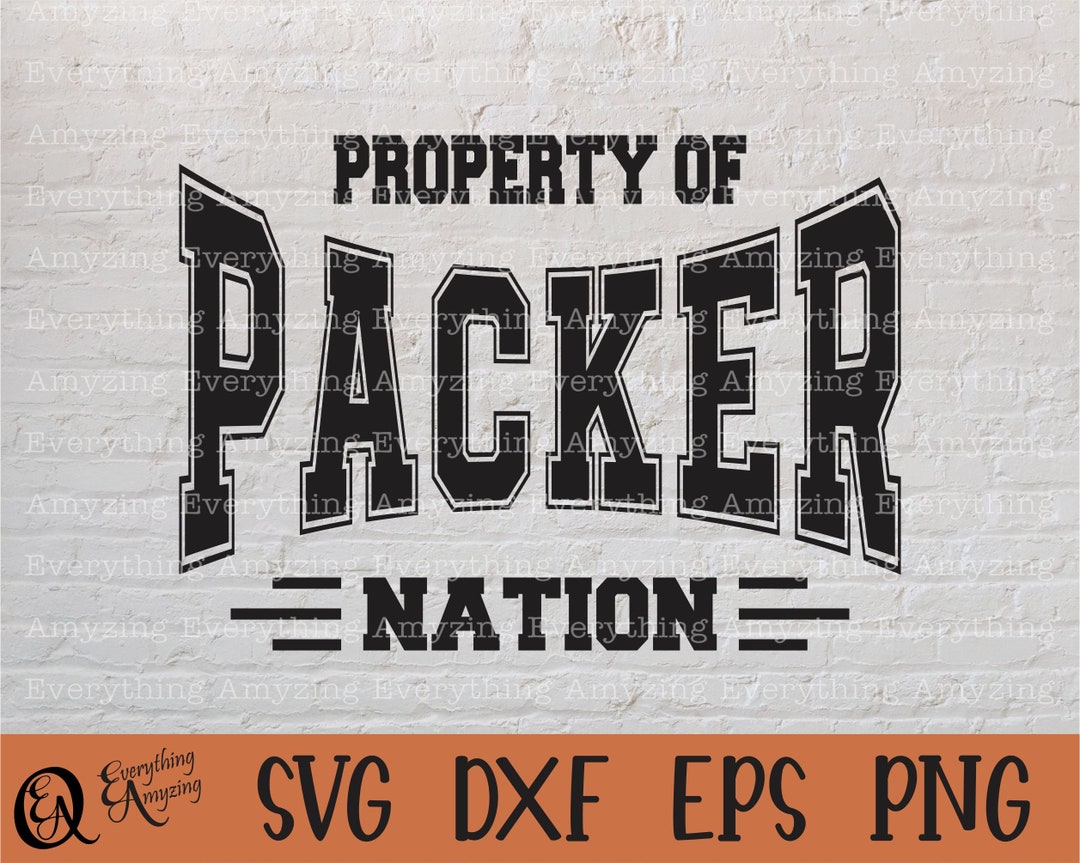 Packer Nation Svg, Packers Mascot Svg, Packers School Spirit Svg