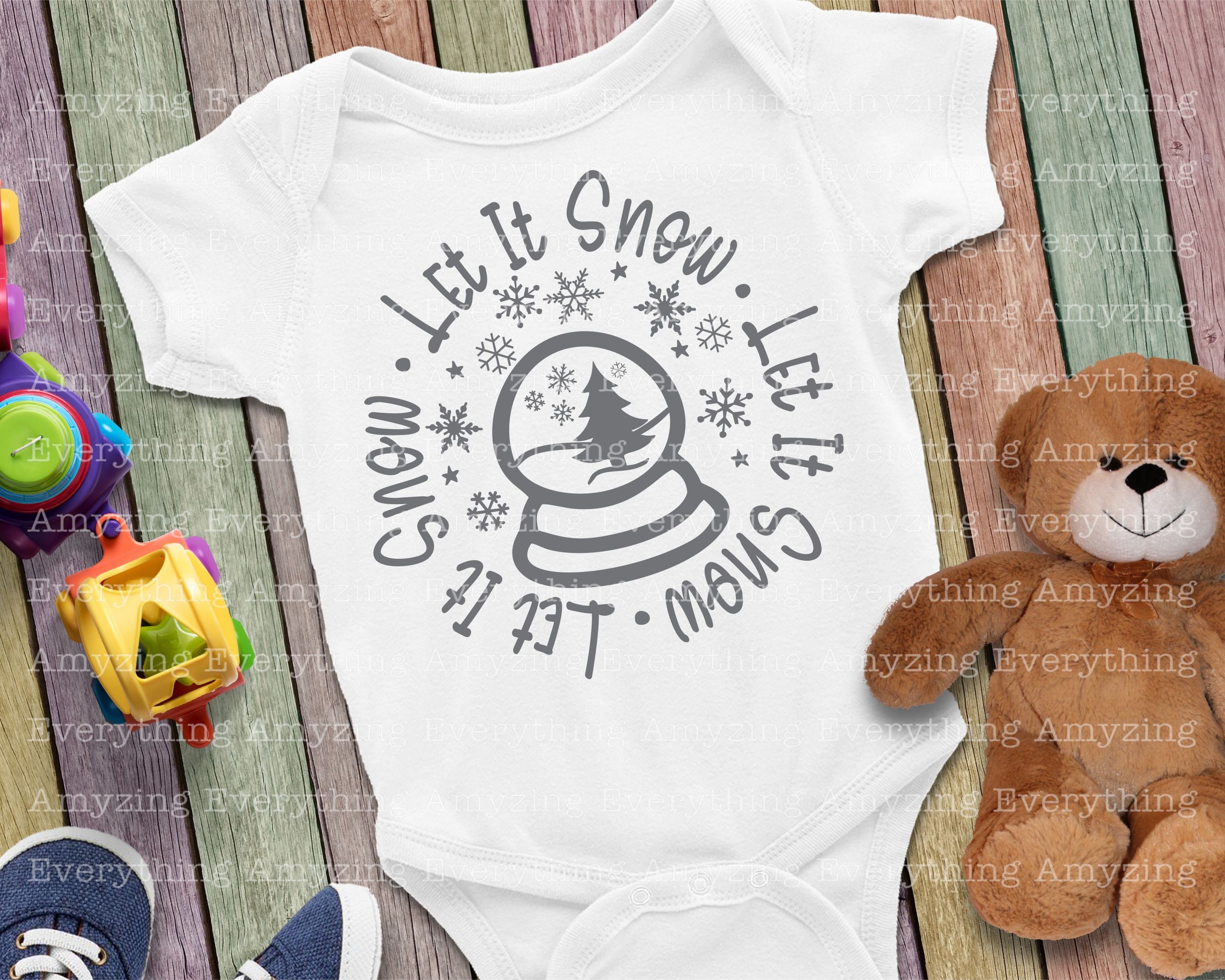 Let It Snow SVG, Merry Christmas Svg, Christmas SVG, Winter Svg ...