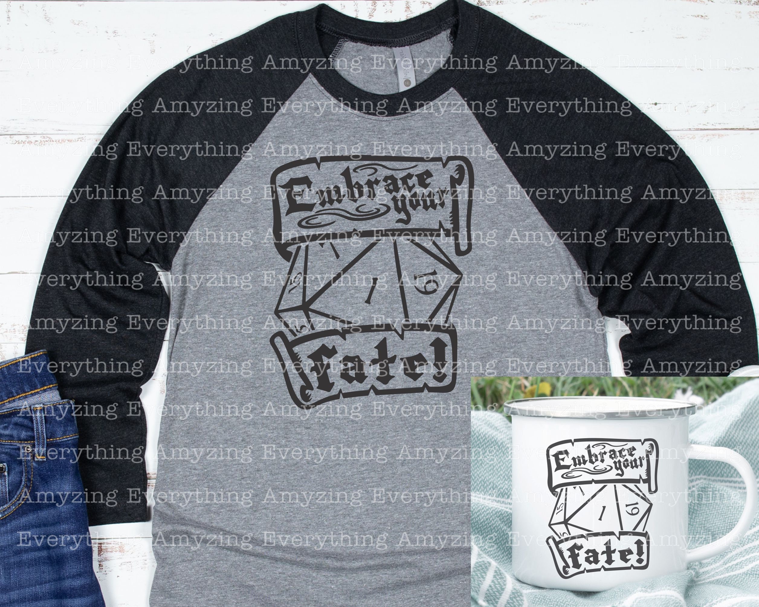 Embrace Your Fate Svg Dungeons and Dragons Svg Dnd Svg - Etsy UK