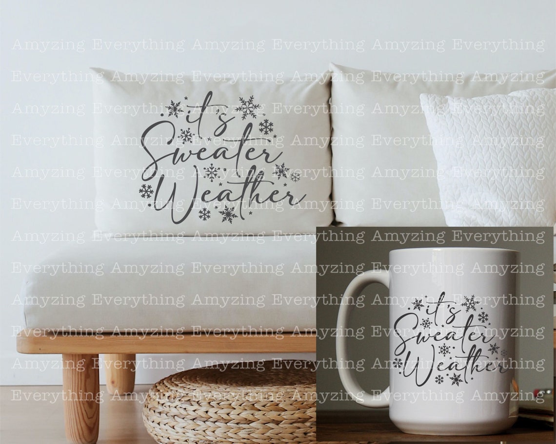 Sweater Weather SVG, Merry Christmas Svg, Christmas SVG, Winter Svg ...