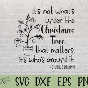 Charlie Brown árbol svg, Navidad svg, Vacaciones svg, Árbol de Navidad, Charlie Brown Navidad, Cricut svg, Silueta svg, svg, png, eps, dxf