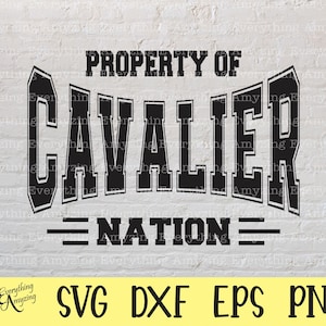 Cavalier Nation svg, Cavaliers Mascot svg, Cavaliers School Spirit svg, Cavalier Cheerleading svg, Cricut, Silhouette, svg, png, eps, dxf