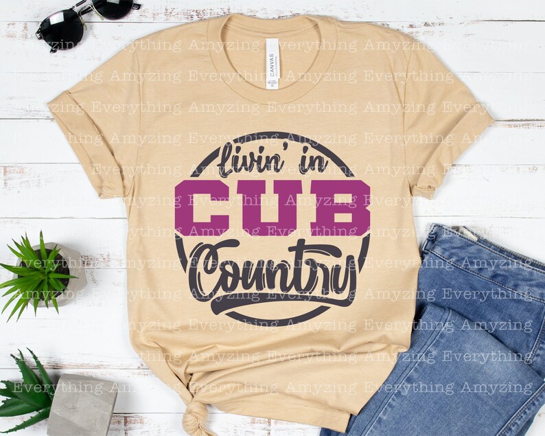 Cub Country Svg, Cubs Mascot Svg, Cubs School Spirit Svg, Cubs ...