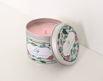 Lily | AC inspired | Vegan Scented Candle