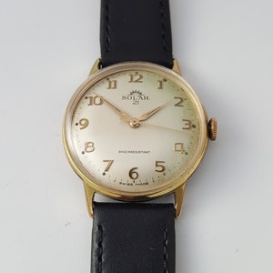 Vintage solar watch shop