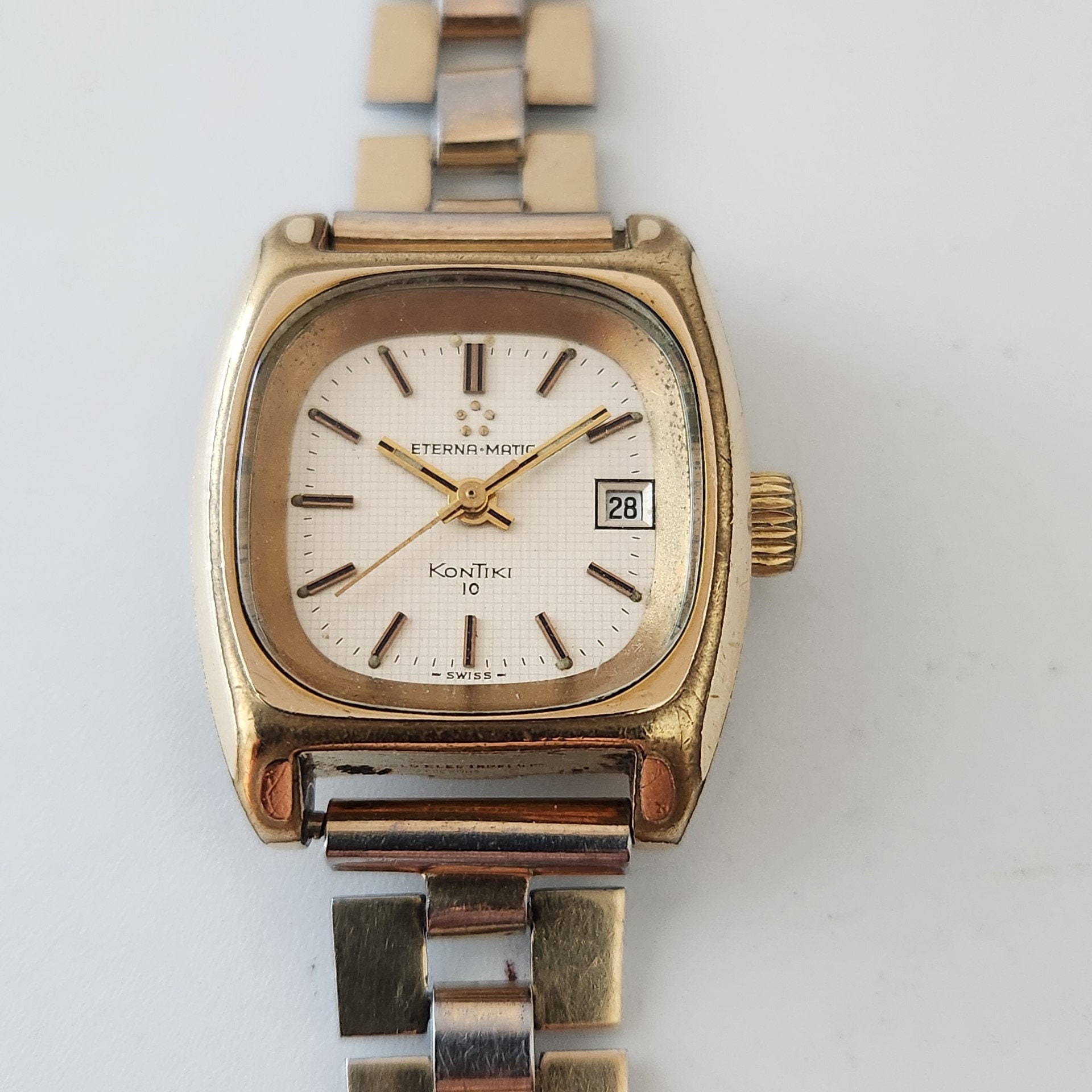 Vintage ETERNA KONTIKI 10 ETERNAMATIC automatic Swiss Luxury Brand