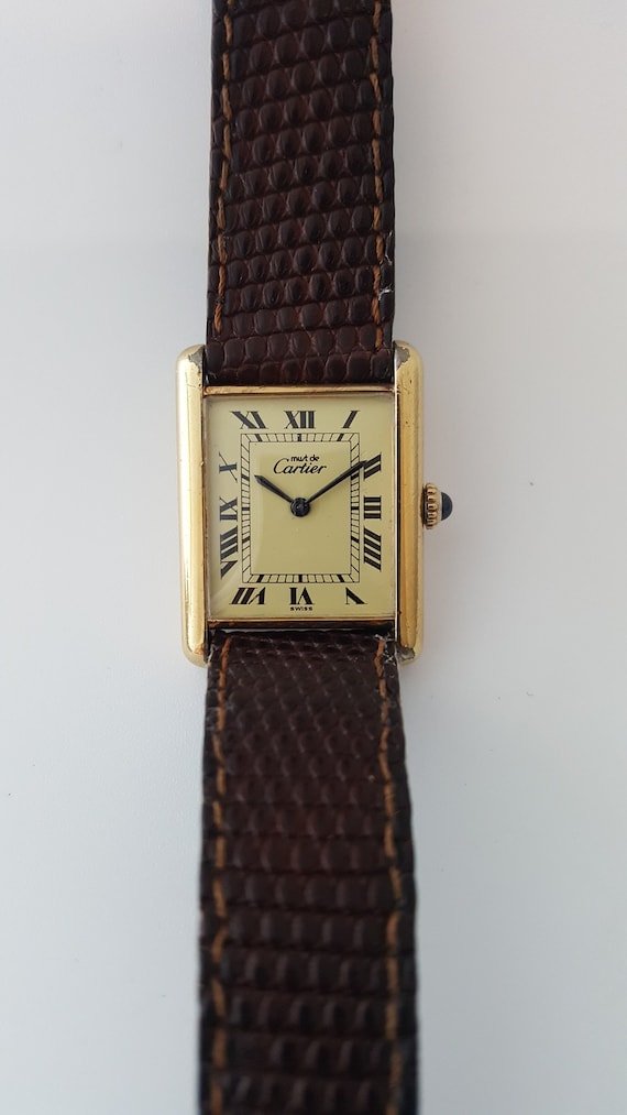 Vintage MUST De CARTIER Ladies Tank 