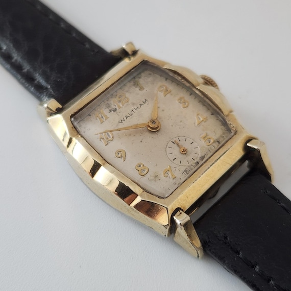 Vintage WALTHAM Art Deco Style Unisex Watch, SWIS… - image 3