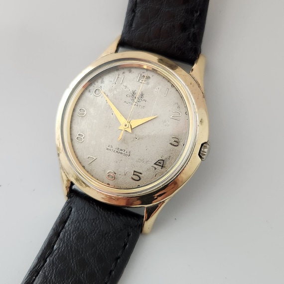 Vintage CHEVRON AUTOMATIC Swiss Made 25 Jewels Nice Vintage Look