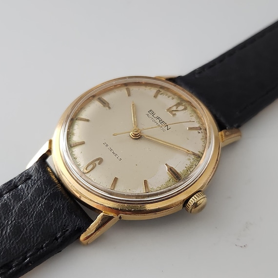 Vintage BUREN AUTOMATIC 25 Jewels High Quality SWISS Brand Nice