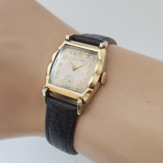 Vintage WALTHAM Art Deco Style Unisex Watch, SWIS… - image 6