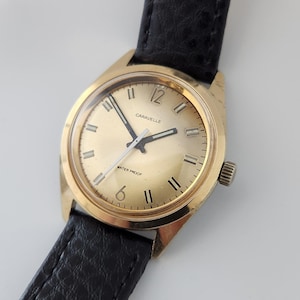 Vintage CARAVELLE By BULOVA, Very Fine Original Condition, 17 Jewel Movement, Circa 1977 (Code N7)-------Serviced-------