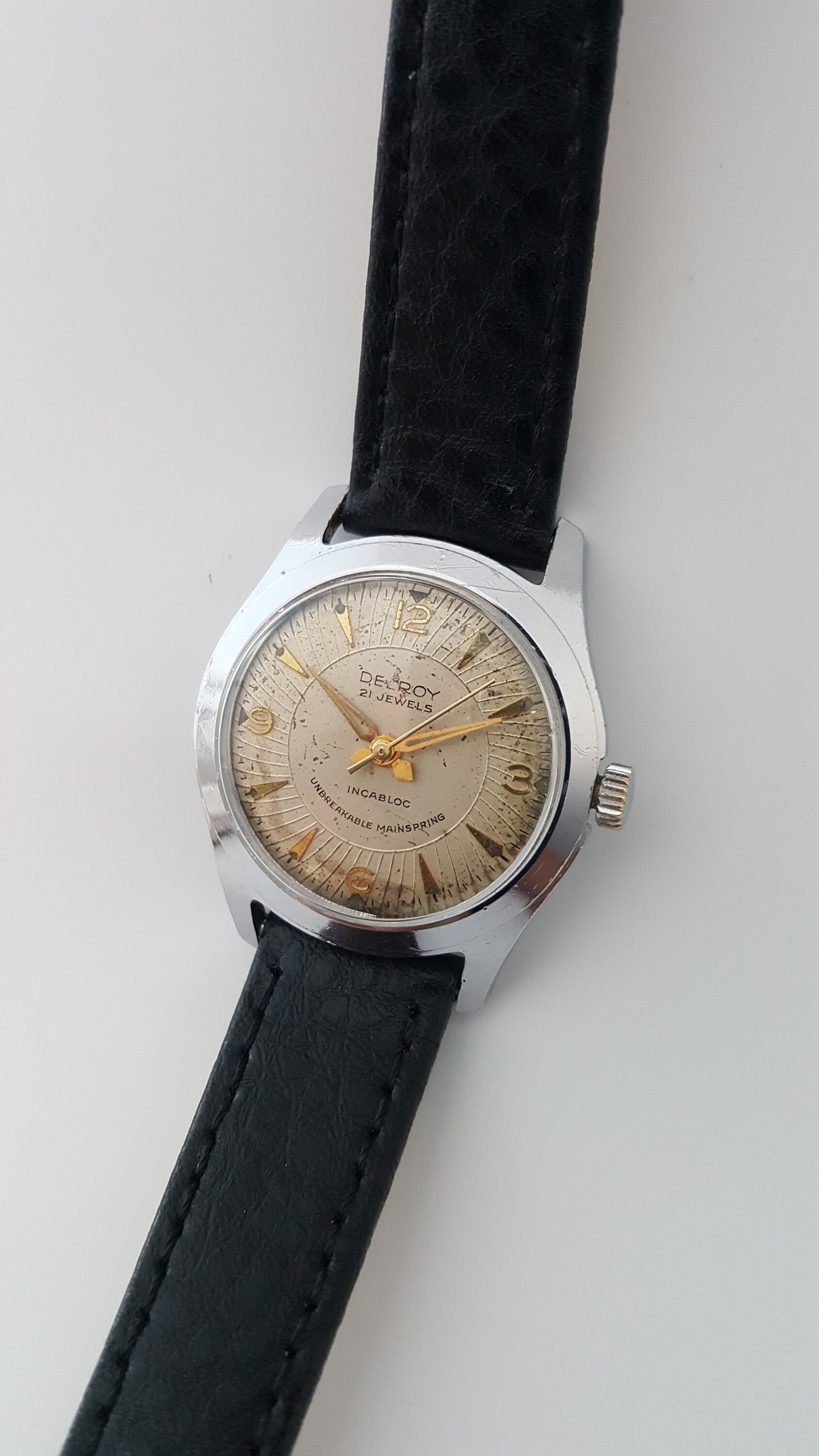 リオべ　SWISS　1950年代  ボーイズ ロレックス オイスター スピードキング ボーイズ 1950年代 | VINTAGE