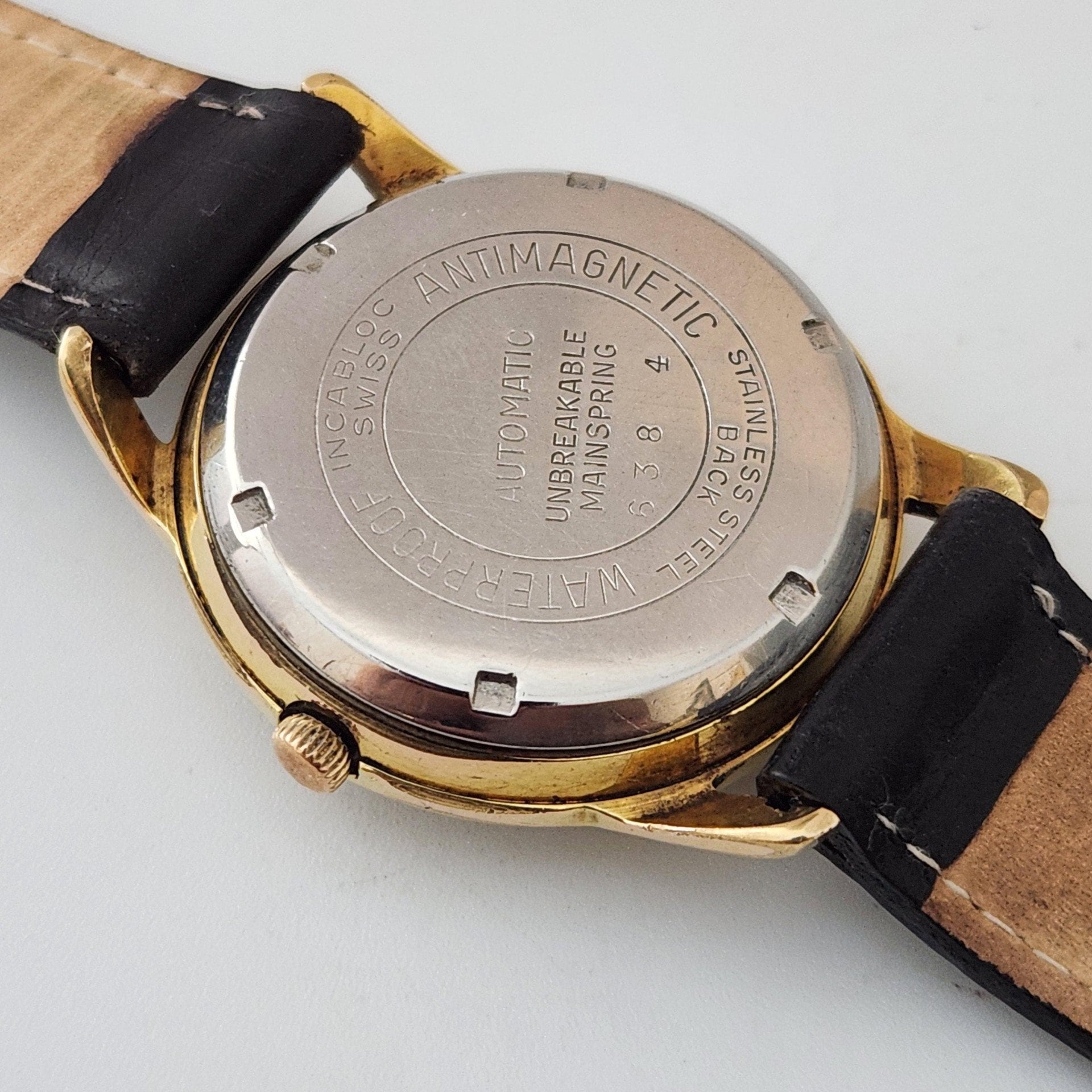 Vintage MOUNT ROYAL AUTOMATIC Movimiento suizo de 30 joyas de alta calidad ventana de fecha gran aspecto vintage alrededor de principios de los anos 50Reparado Etsy Mexico