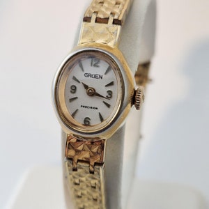 SALE***Vintage GRUEN PRECISION Ladies Cocktail Watch, Swiss Made 17 Jewel Hi Beat Movement, Circa Early 1970&#39;s------Serviced-------