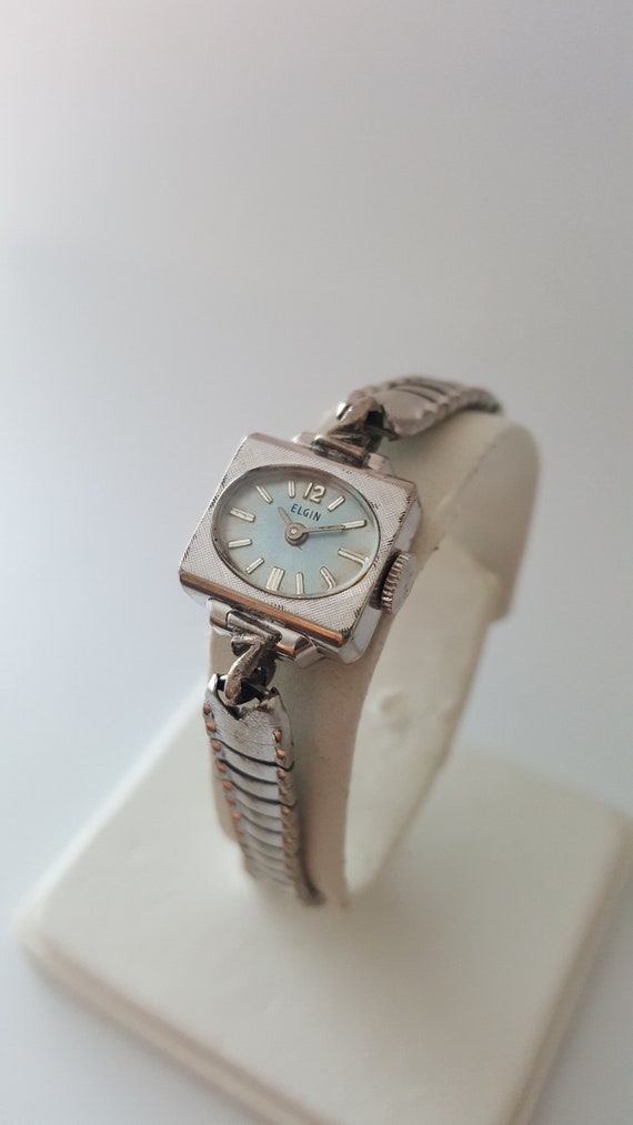 SALE****Vintage ELGIN Square Cocktail Watch, 10K R