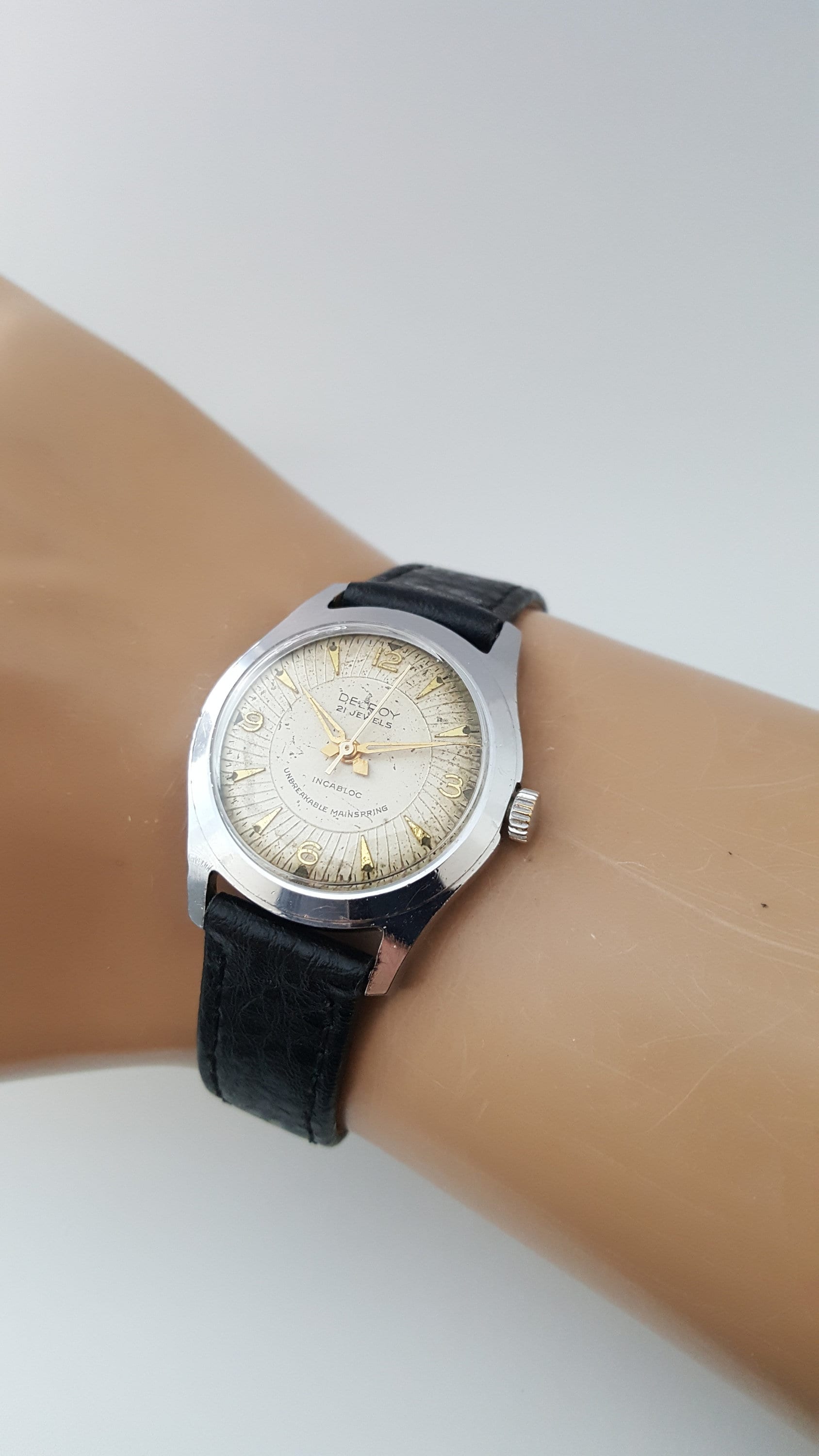 リオべ　SWISS　1950年代  ボーイズ ロレックス オイスター スピードキング ボーイズ 1950年代 | VINTAGE