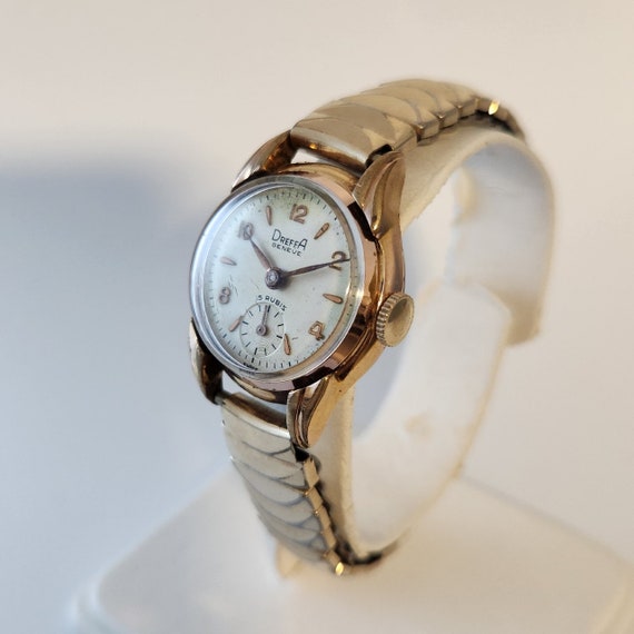 Vintage DREFFA GENEVE Ladies Swiss Made Watch, 17 Jewels, Very