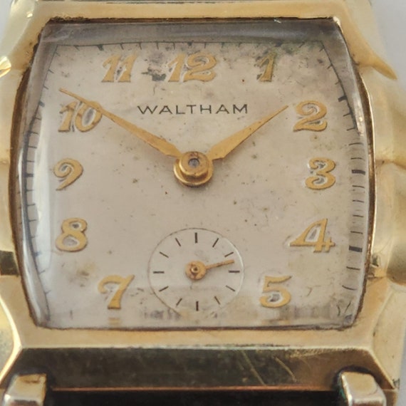 Vintage WALTHAM Art Deco Style Unisex Watch, SWIS… - image 4