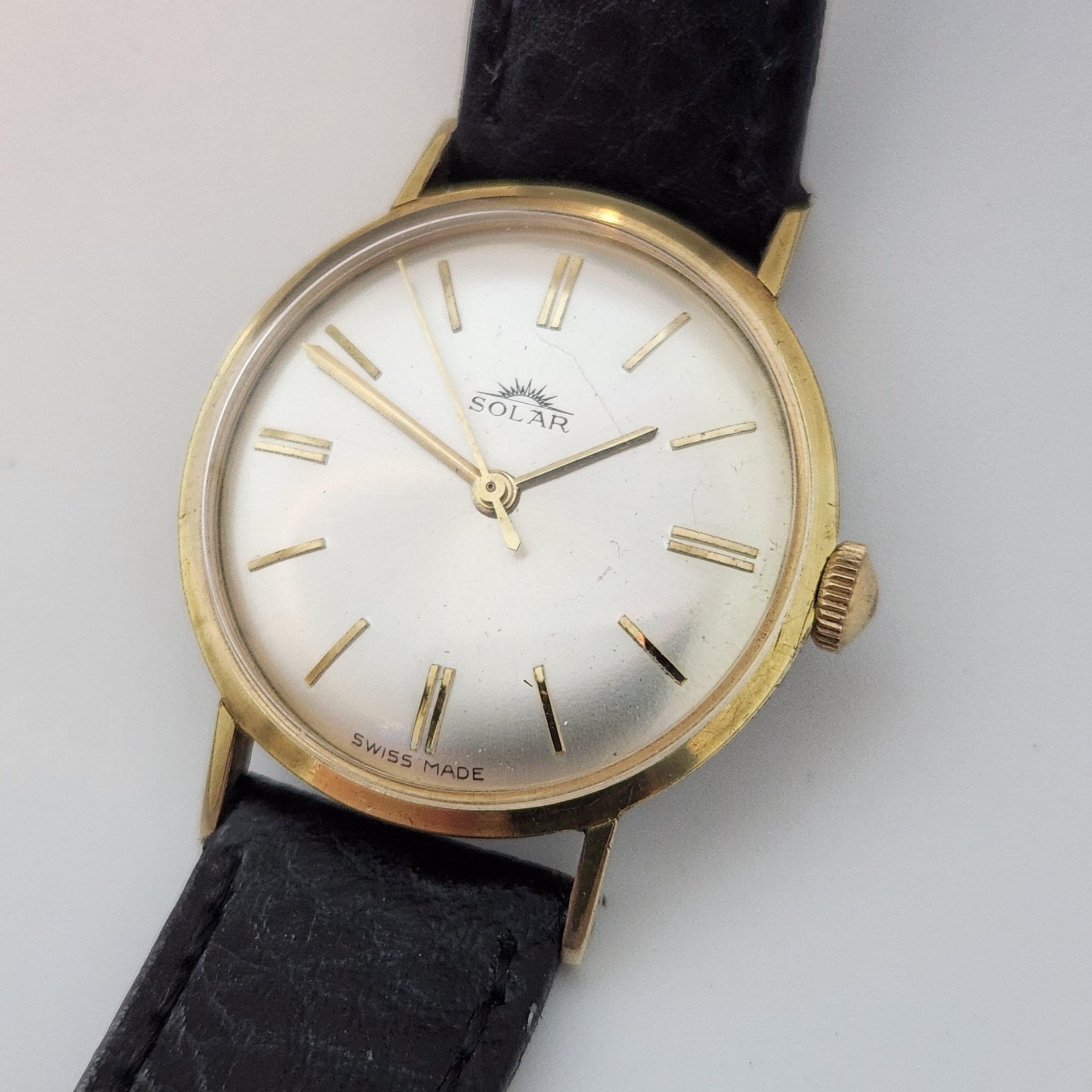 Vintage SOLAR for EATONS by GALLET Swiss Made 21 Jewel High Quality Movement Very Fine Vintage Condition Circa Early 60 sserviced Etsy Canada