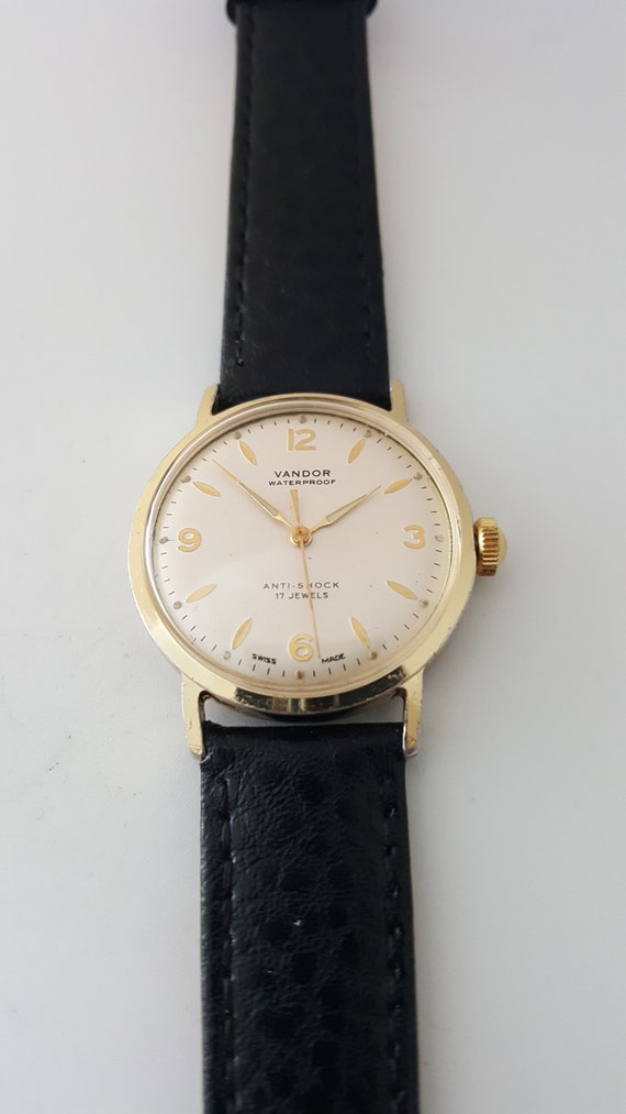 Vintage VANDOR by ORIS Swiss Made Near Perfect Dial 17 | Etsy Ireland