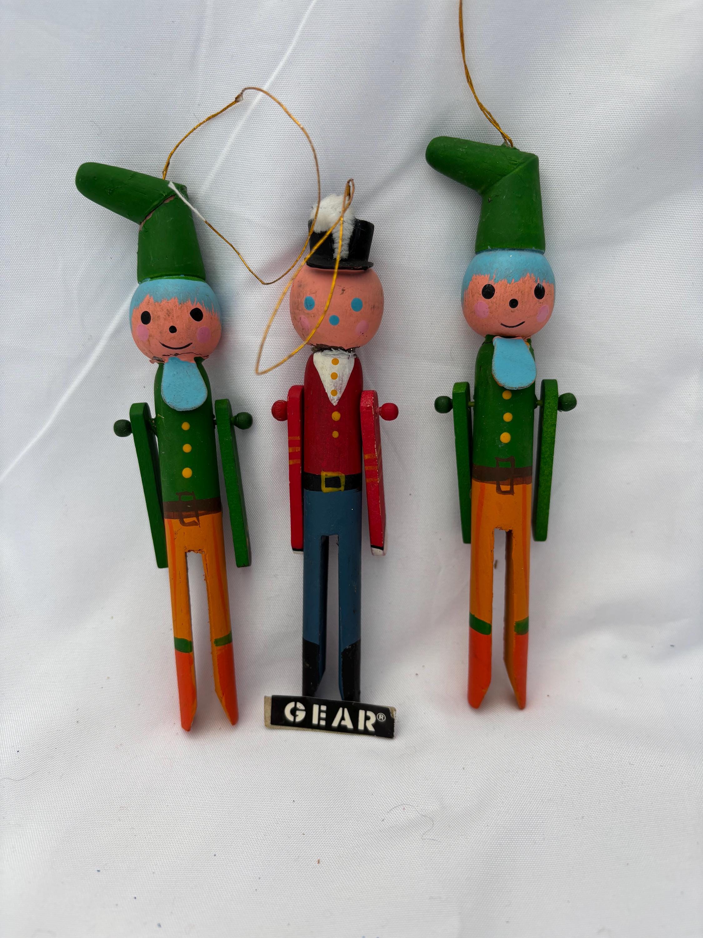 Vintage Kurt Adler Elf and Toy Soldier Christmas Ornament Lot - Etsy