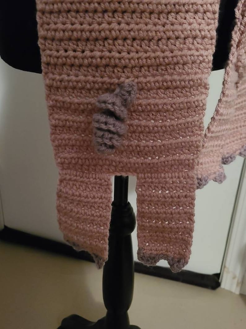 Crochet Pig Scarf Etsy